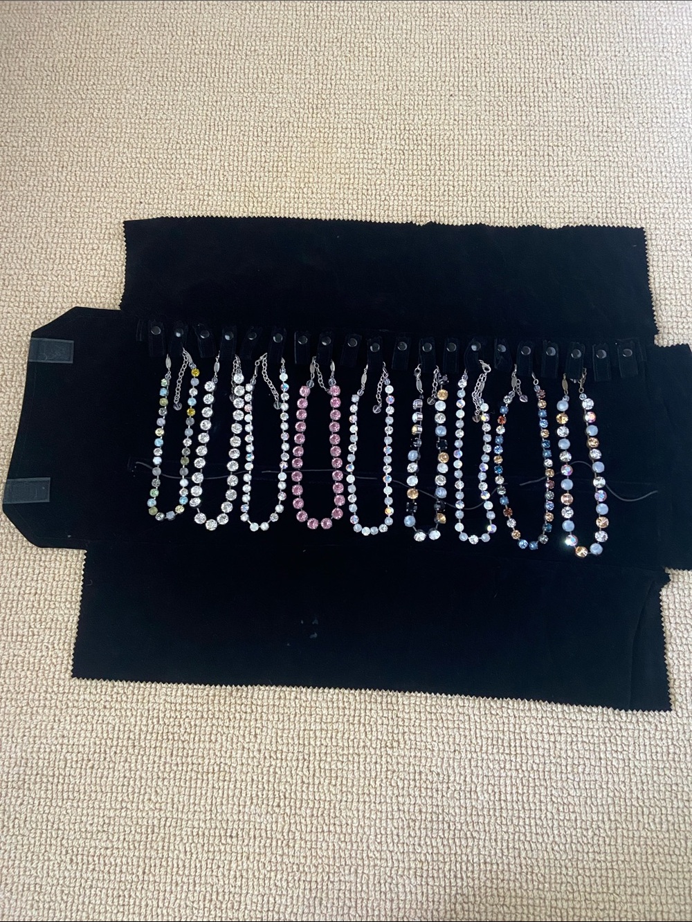 Sabika Crystal Necklases